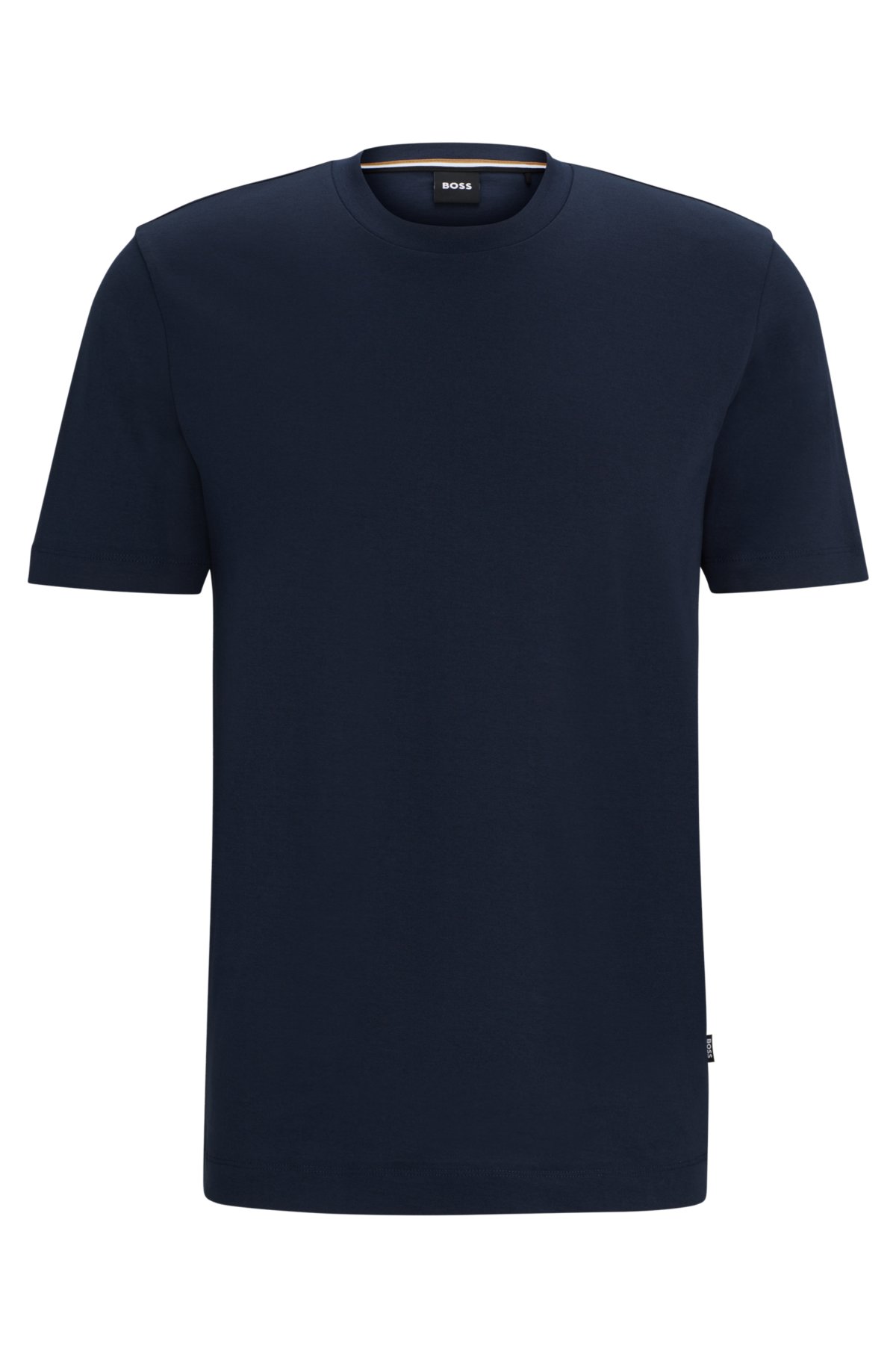Armani Sustainability Values viscose-jersey T-shirt with all-over monogram  logo