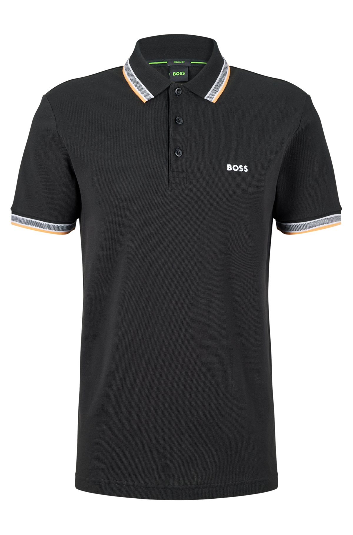 BOSS - Cotton polo shirt with logo