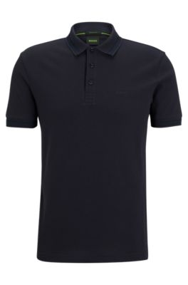 BOSS - Cotton polo shirt with logo