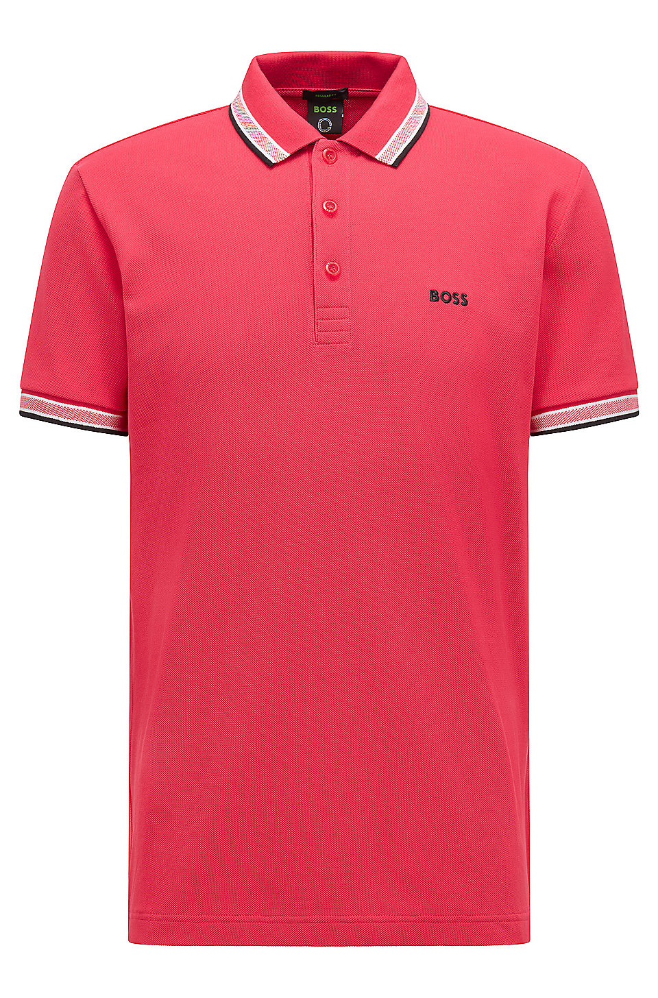 BOSS - Cotton polo shirt with logo