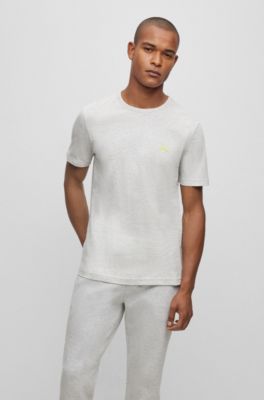 BOSS - Regular-fit T-shirt in regenerative Italian virgin wool