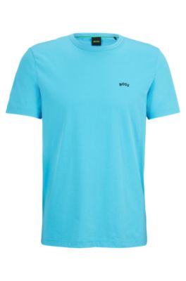 Hugo boss light 2024 blue t shirt