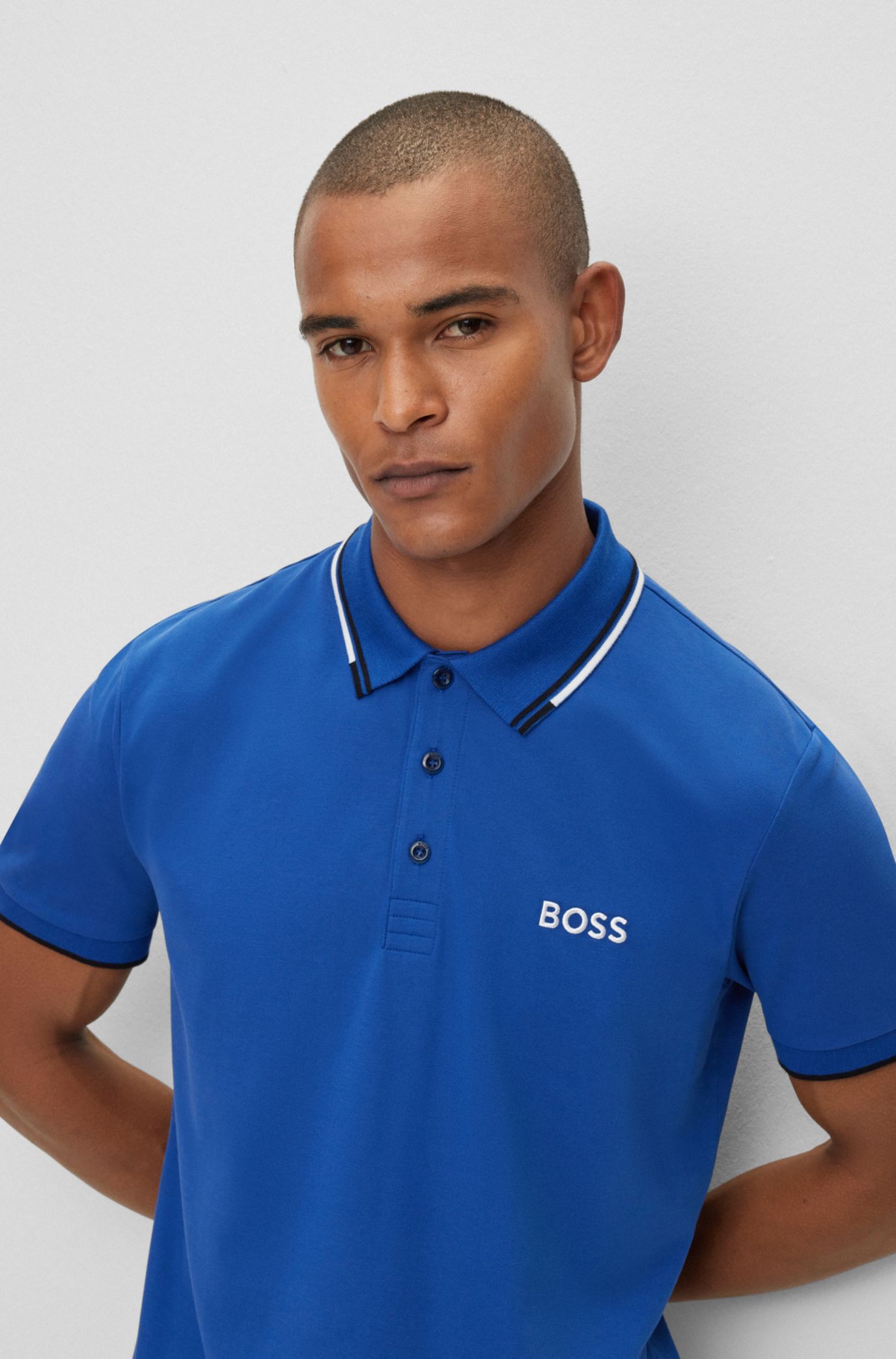 Hugo boss 2025 polo blue