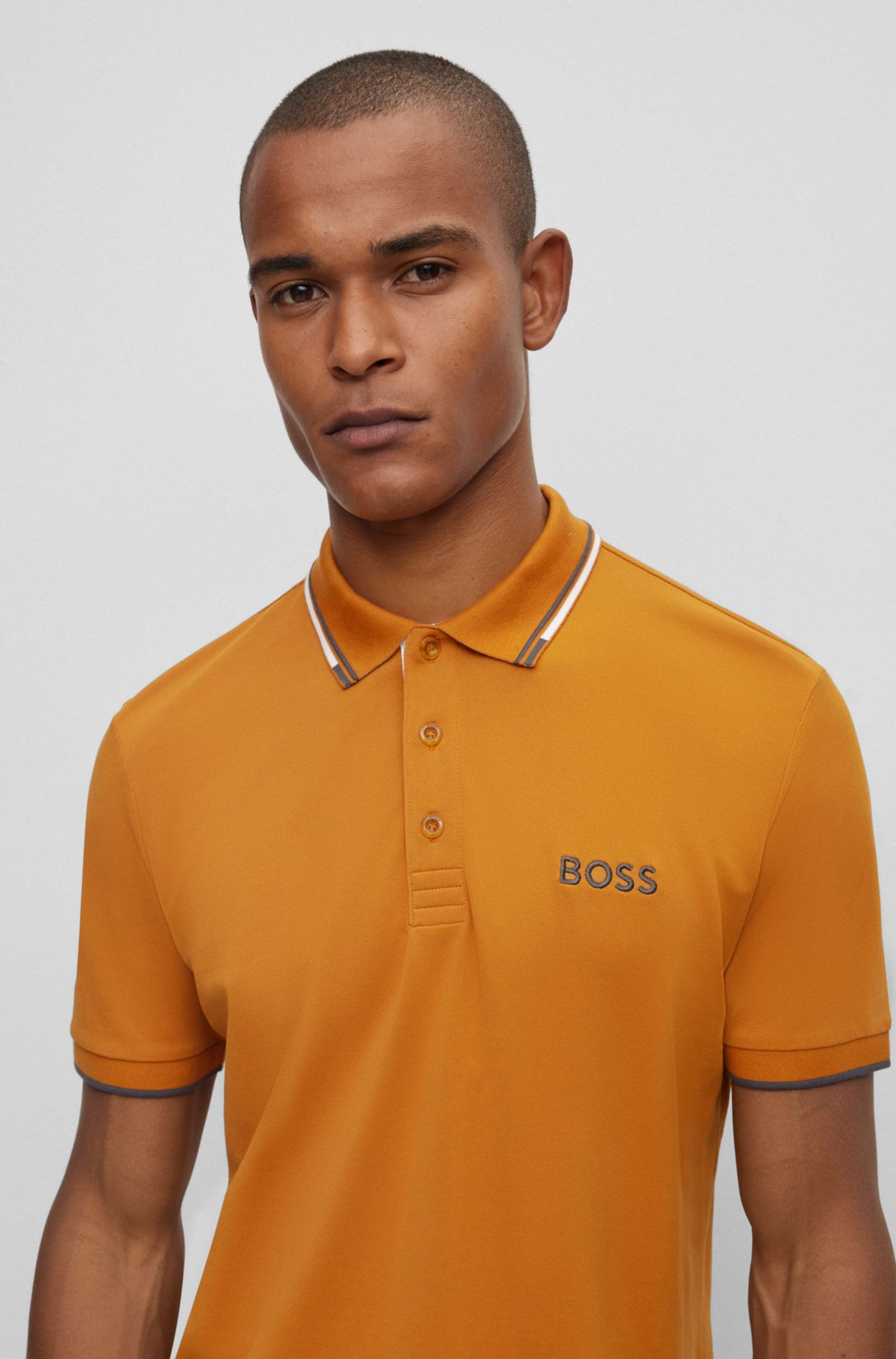 Hugo boss 2025 polo yellow