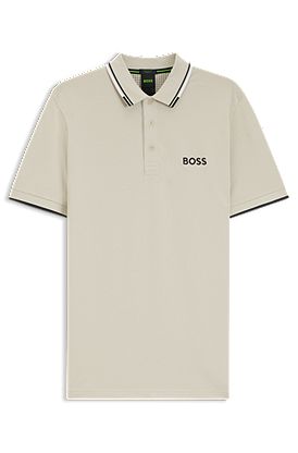Active Paddy regular-fit polo shirt in quick-dry stretch pique