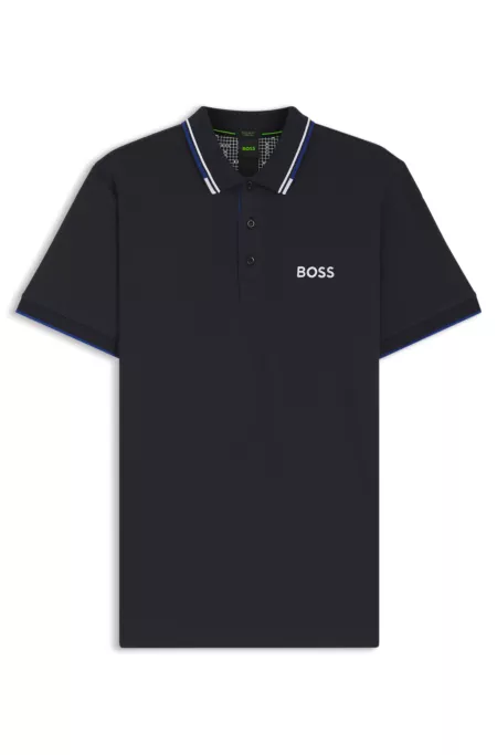 Active Paddy regular-fit polo shirt in quick-dry stretch pique