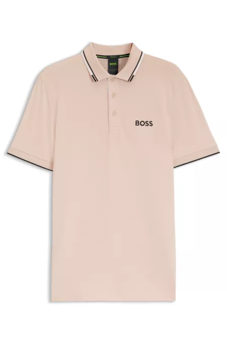 Active Paddy regular-fit polo shirt in quick-dry stretch pique