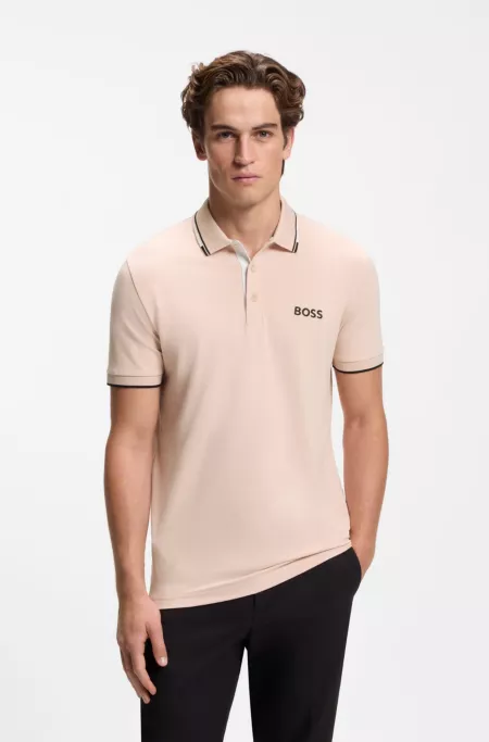 Active Paddy regular-fit polo shirt in quick-dry stretch pique