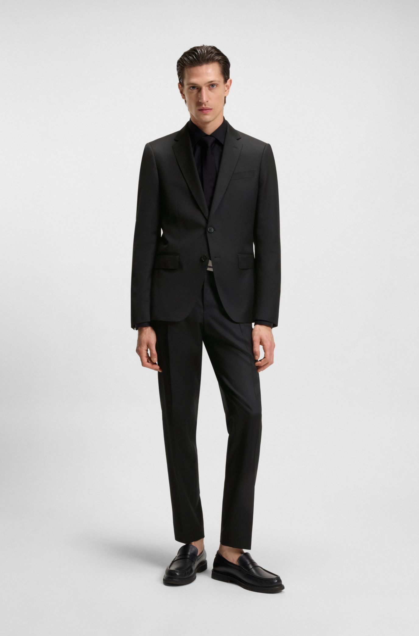 TT toshi　HUGO BOSS スーツ　LANIFICIO Lanificio Tesse Biella Exclusive For HUGO BOSS Men's Sports