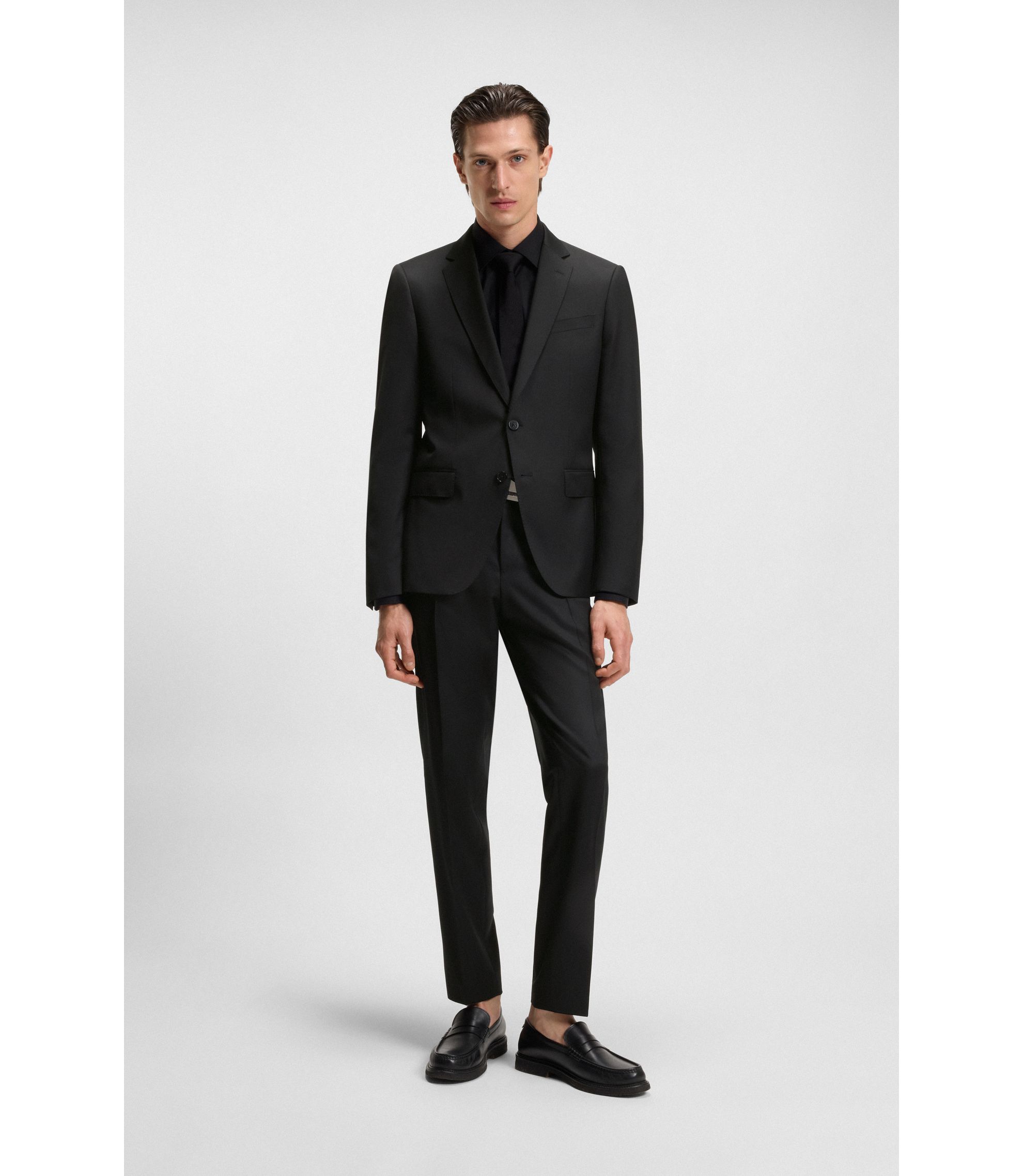 HUGO Bossブラックスーツウール100% hbna50469171_001_300?wid=1980&