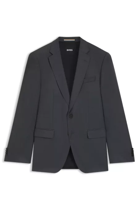 BOSS ONE Slim-fit suit jacket in virgin wool serge