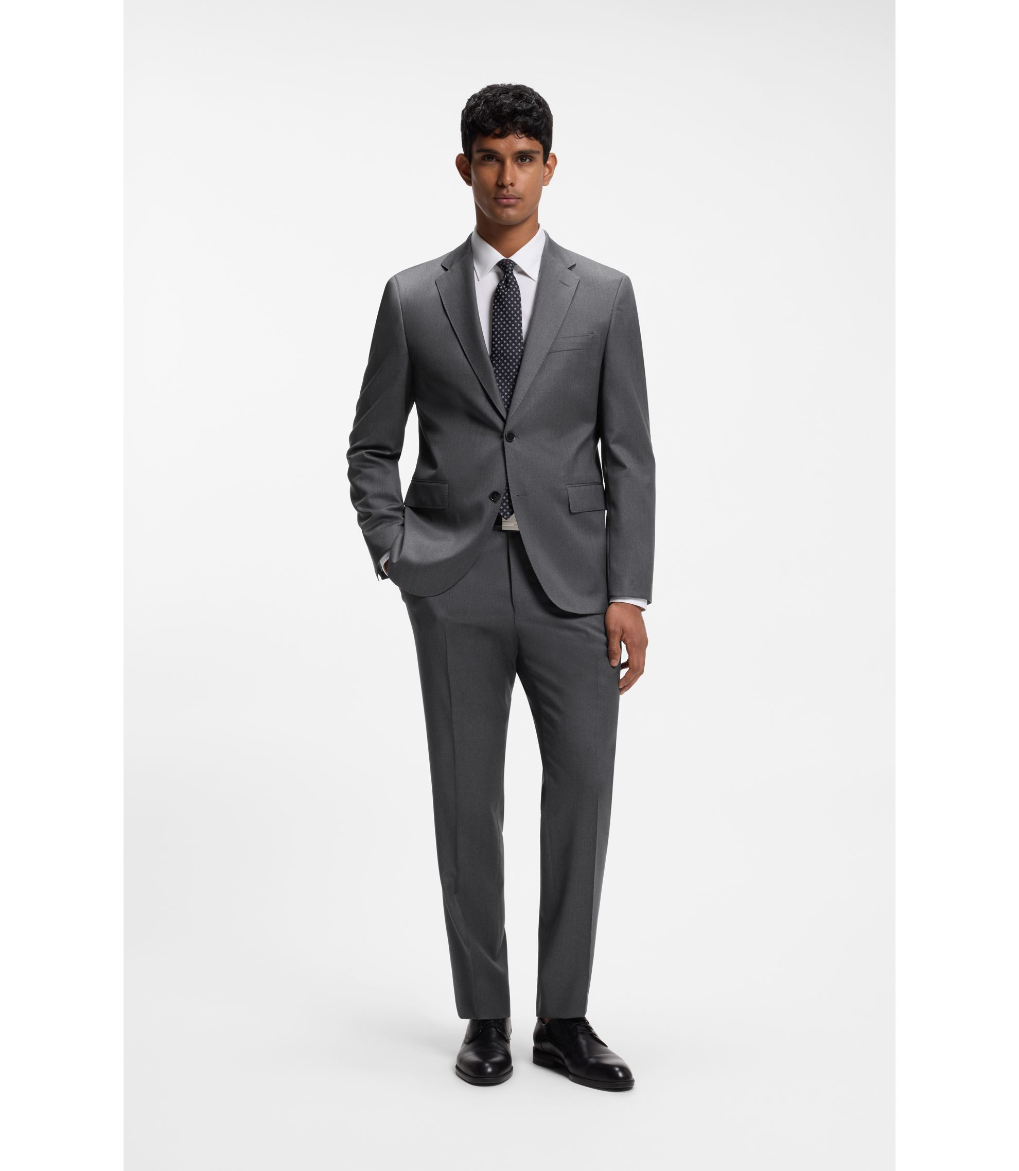 美品★HugoBoss/ダークグレースラックス hbna50469174_021_300?wid=1980&