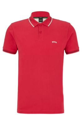 Hugo boss on sale red polo