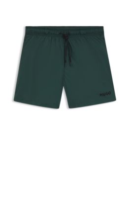 Ba&ntilde;ador tipo shorts de secado r&aacute;pido con logo estampado, Cal