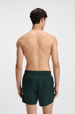 Ba&ntilde;ador tipo shorts de secado r&aacute;pido con logo estampado, Cal