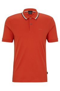 Hugo boss shop orange polo shirt