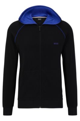 Hugo boss black and blue hoodie new arrivals