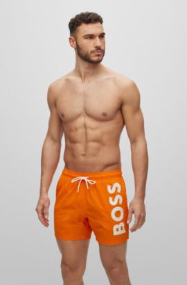 Tæmme nationalisme newness Swim Shorts in Orange by HUGO BOSS 