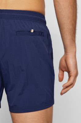 hugo boss octopus swim shorts navy