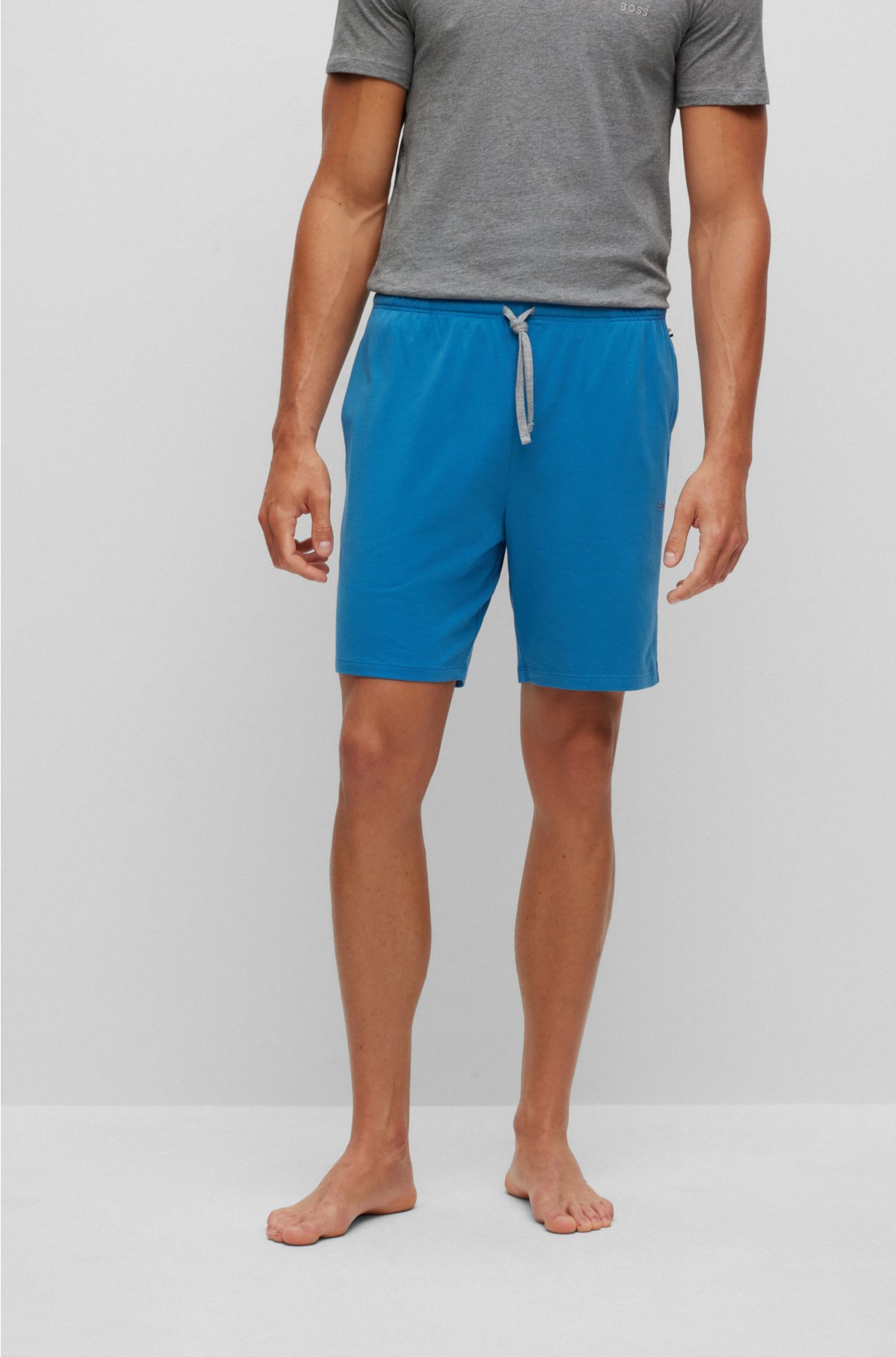 Hugo Boss Sweat Shorts Medium Navy Blue Setowel XL Holiday