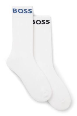 Paquete de dos pares de calcetines de tejido el&aacute;stico de largo normal, Fantas&iacute;a