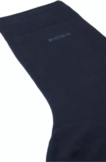 Stretch-cotton socks in a regular length