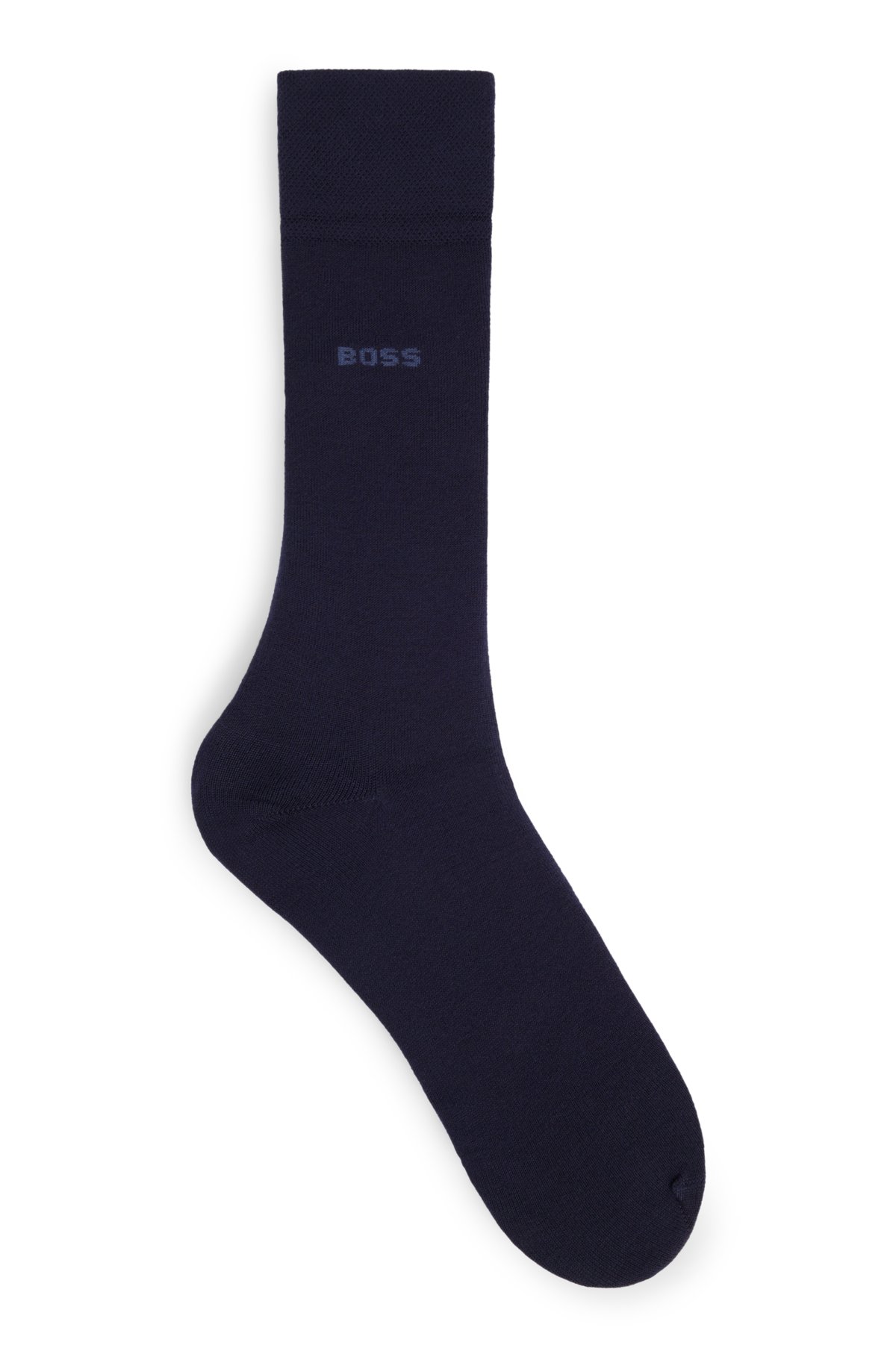 George Men's Cuff Slipper Socks, 2 Pack 