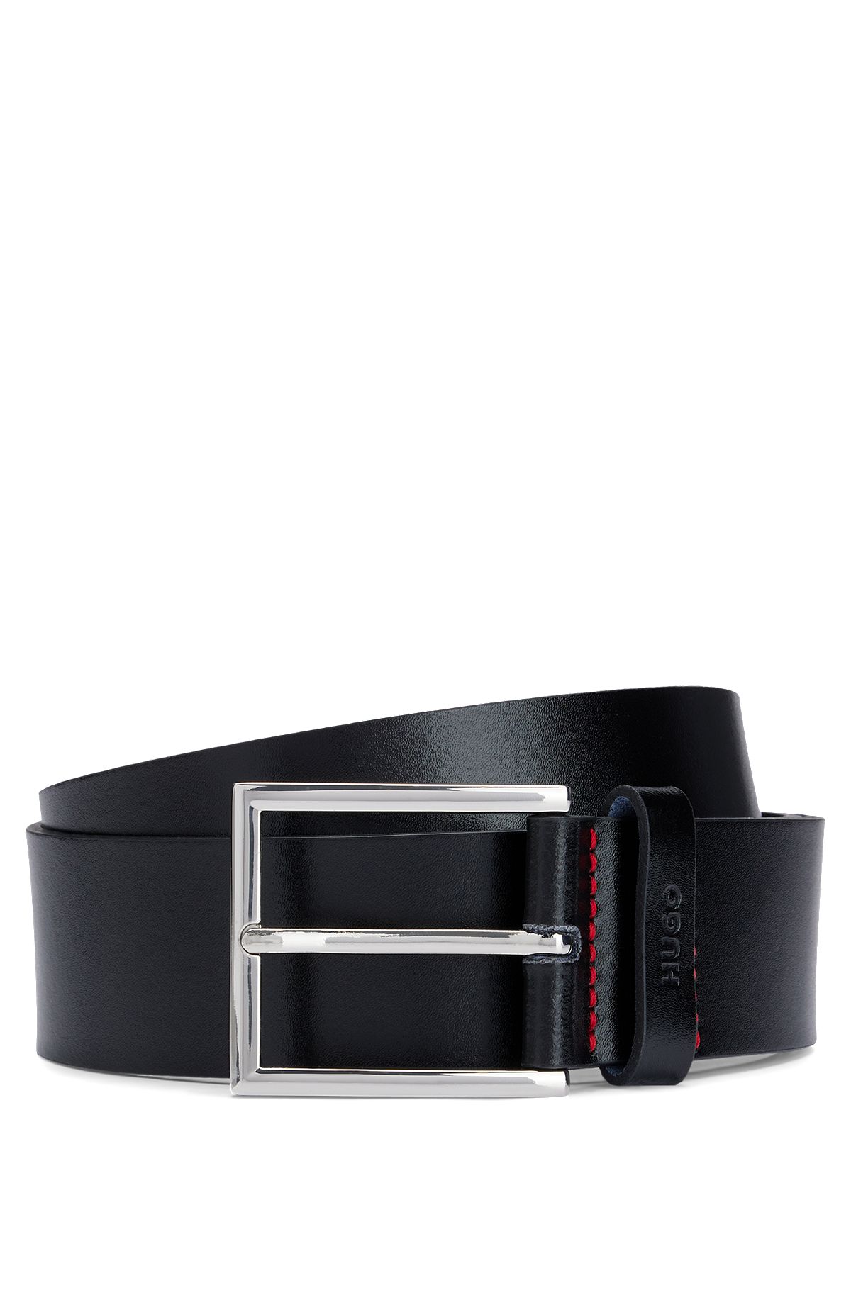 Belts in Black by HUGO BOSS |