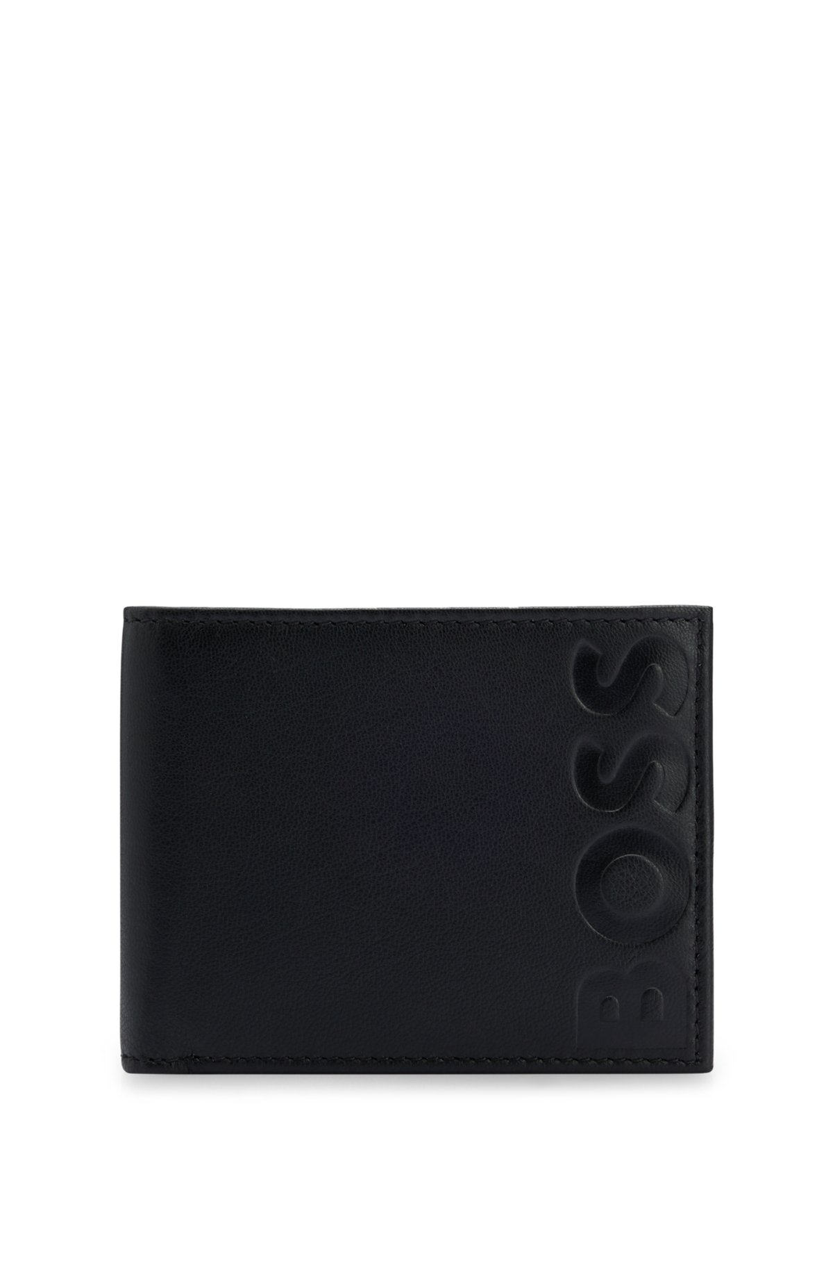 Wallet with embossed Gucci logo