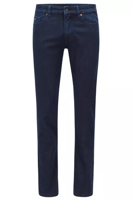 Slim-fit jeans in blue comfort-stretch denim
