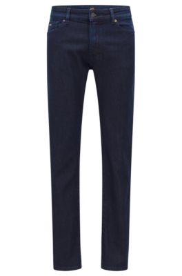 BOSS Vaqueros regular de cómodo denim elástico azul