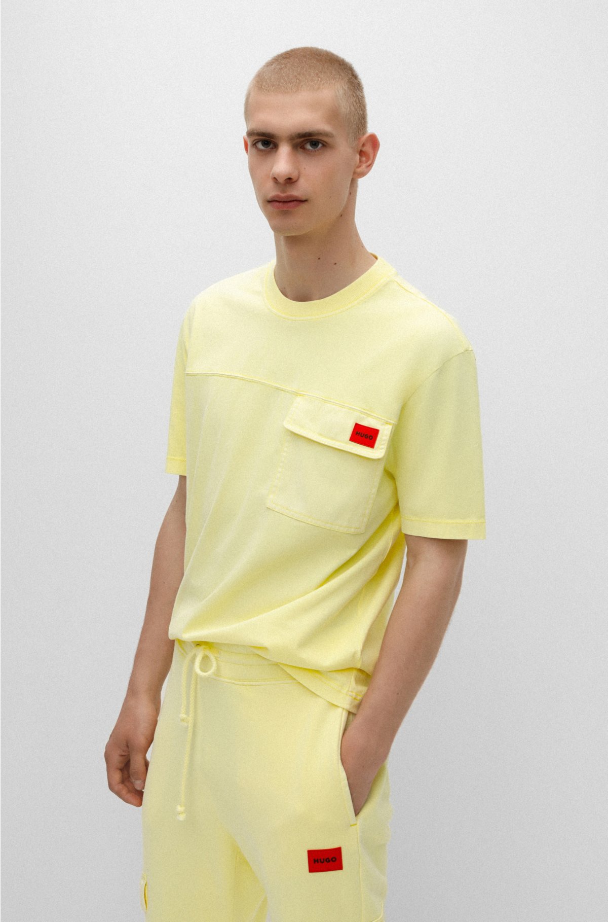 Flap-pocket cotton-jersey T-shirt | Moncler