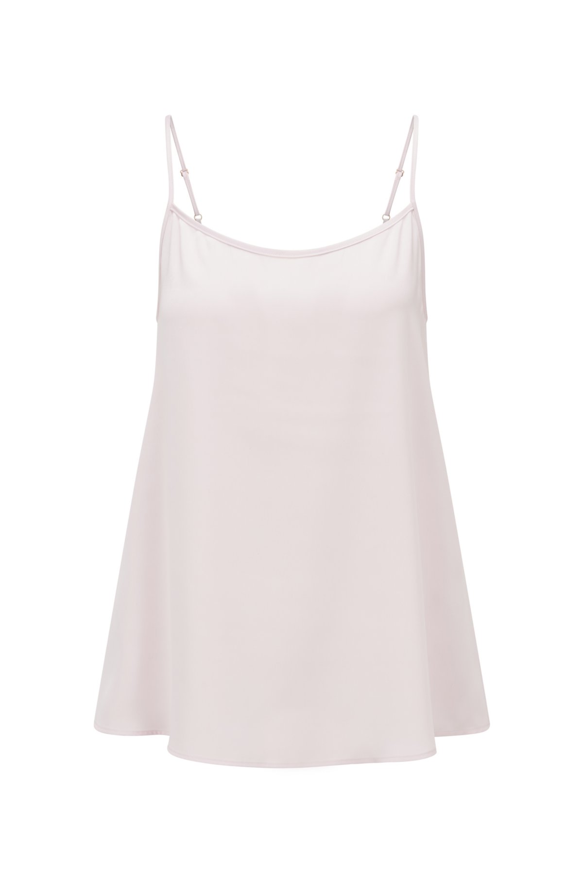 BOSS - Satin camisole top with adjustable straps