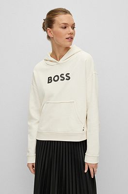 White hugo boss clearance hoodie