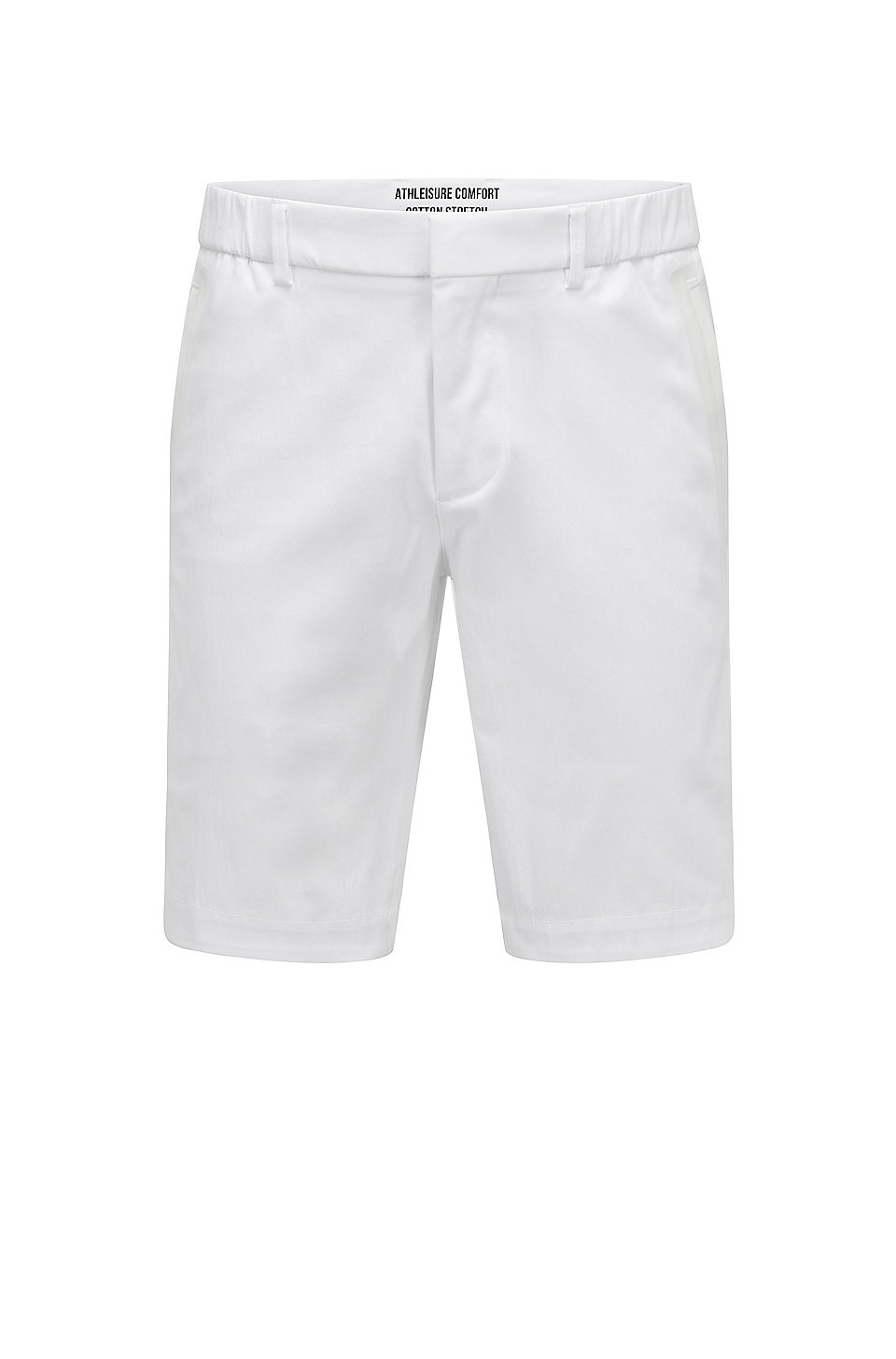 BOSS - Slim-fit regular-rise shorts in a cotton blend