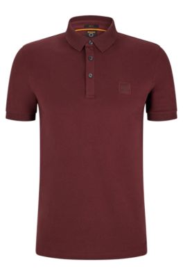 HUGO - Logo-print T-shirt in cotton jersey - Dark Green