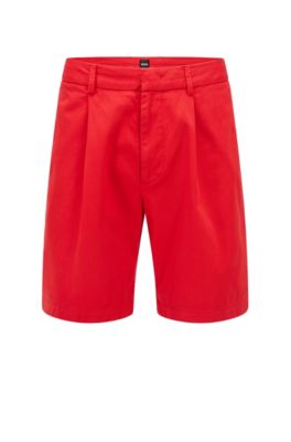 Hugo boss shorts clearance red