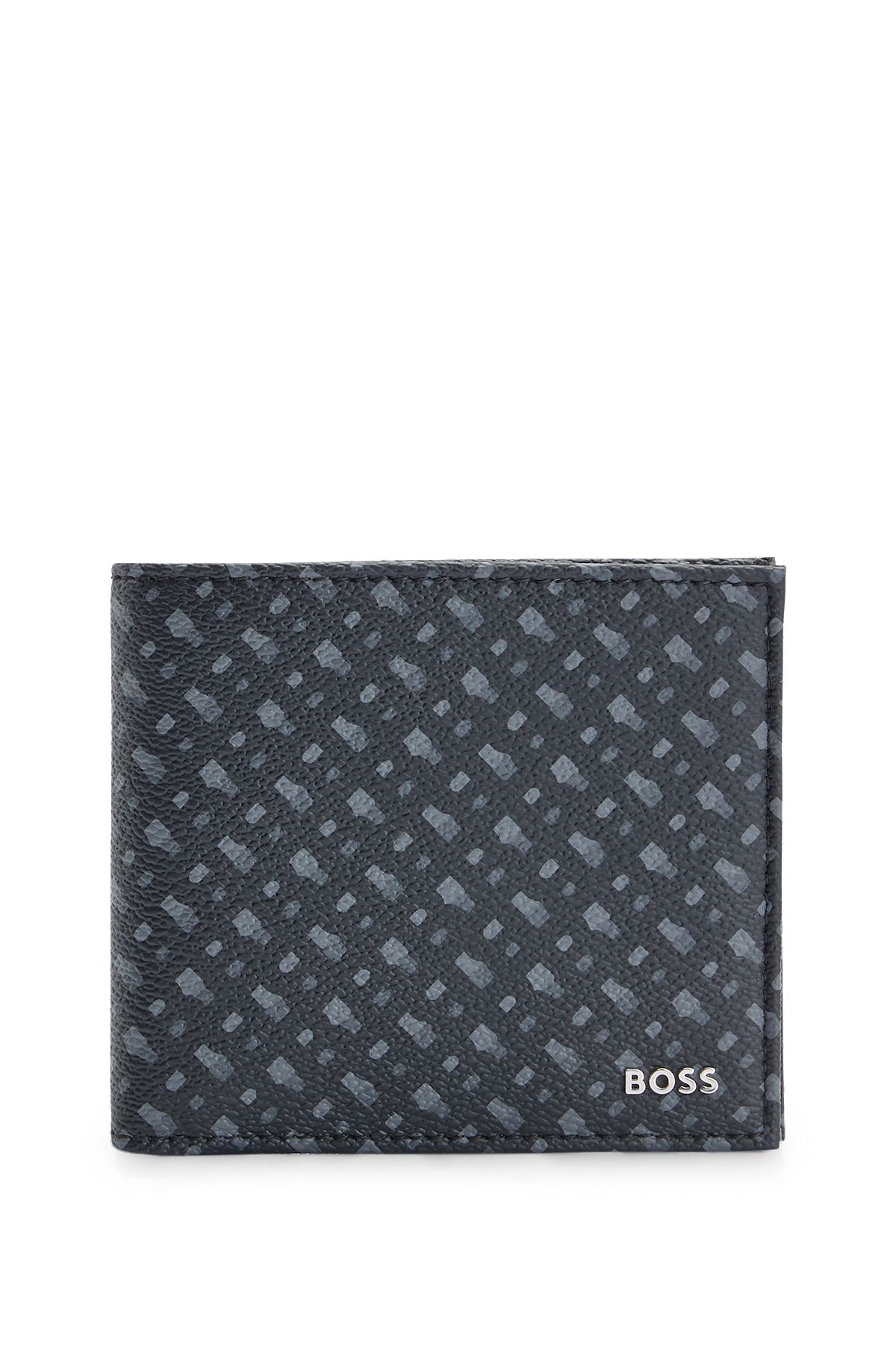 Louis Vuitton Plain Small Wallet Logo Coin Cases, Black, Inventory Check Before Purchase