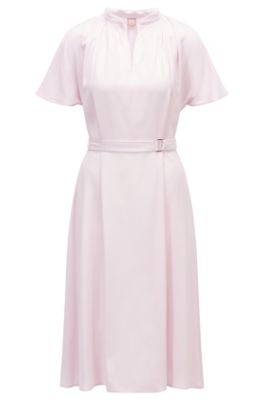 Hugo boss hotsell pink dress