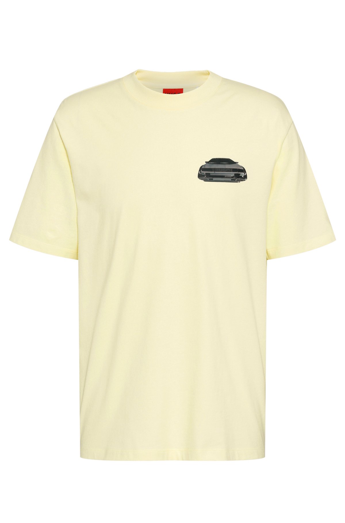 Relaxed Fit Tee - Yellow