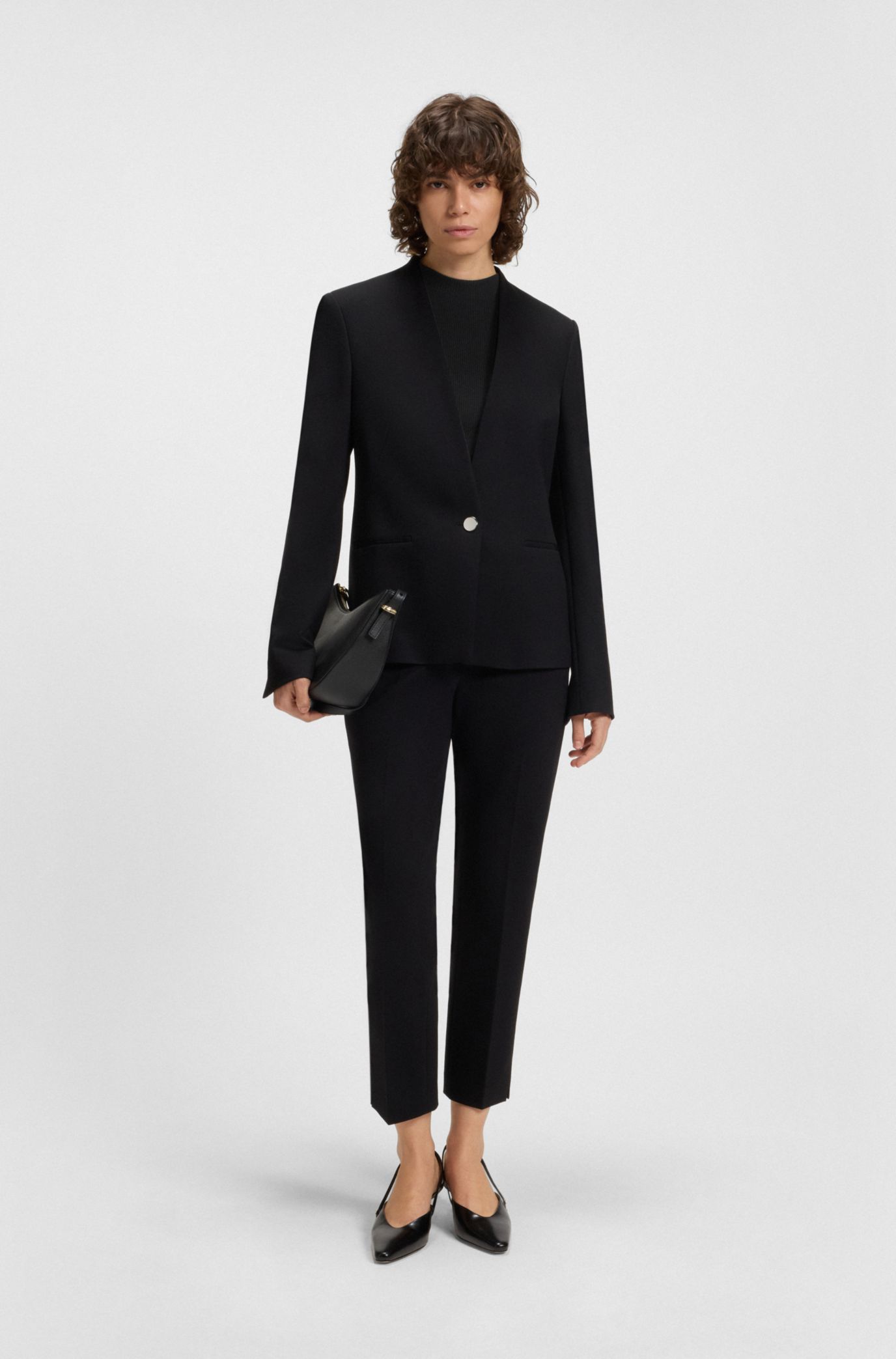 Lexi Rib Longsleeve Mock Neck – Marine Layer