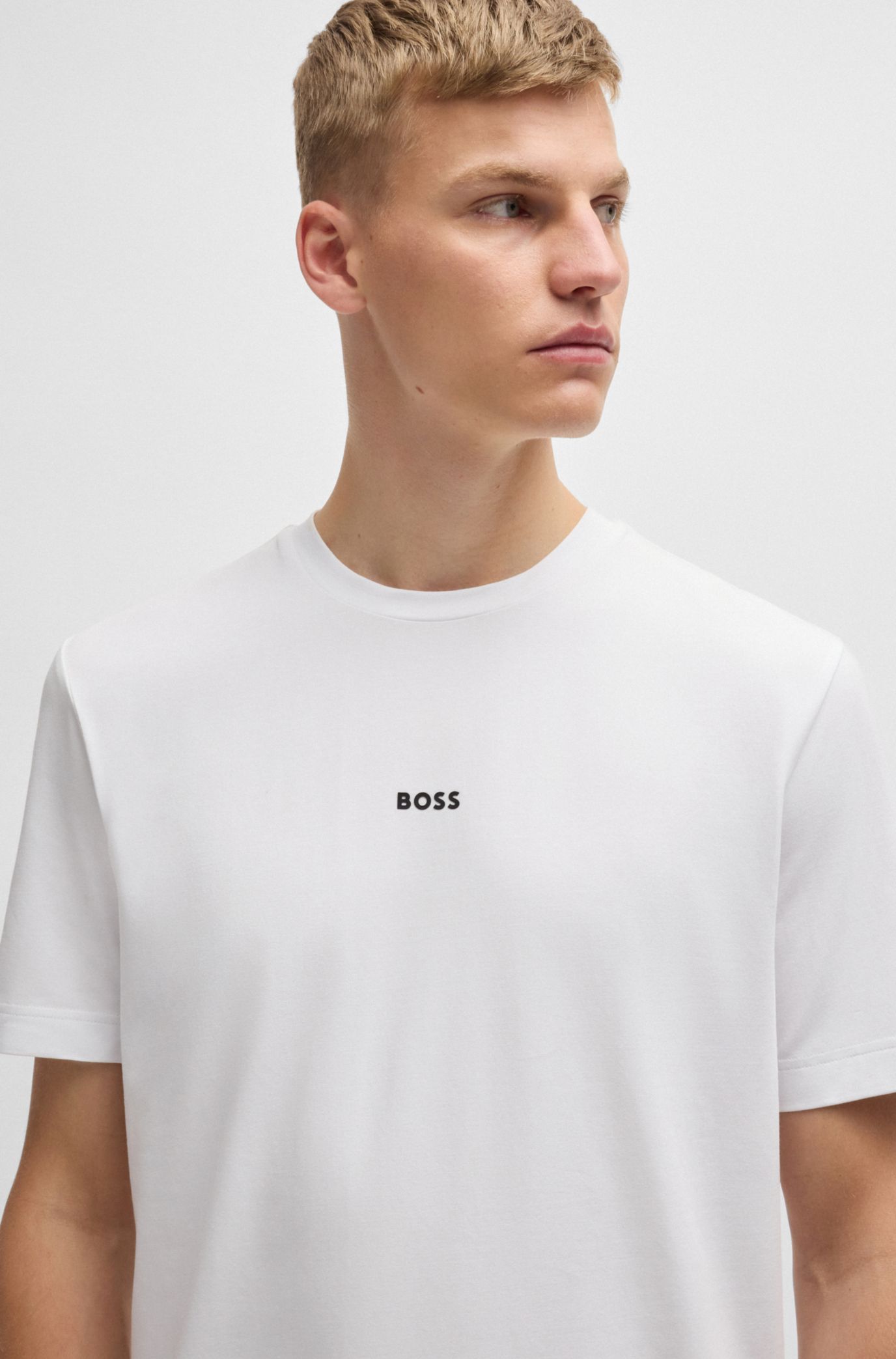 Boss Men's Relaxed-Fit T-Shirt - White