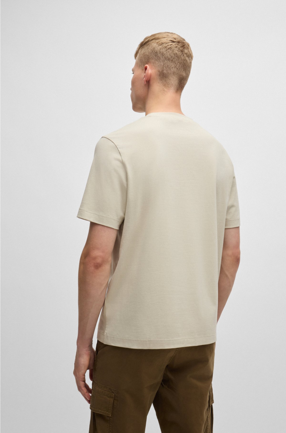 Cotton T-Shirt Stretch Lace 1127741
