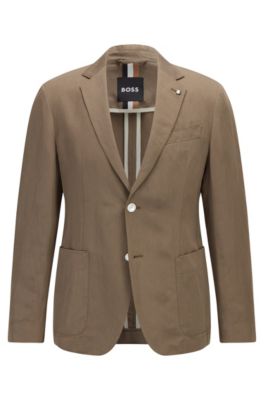 hugo boss brown blazer