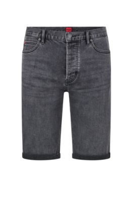 Hugo boss denim shorts new arrivals