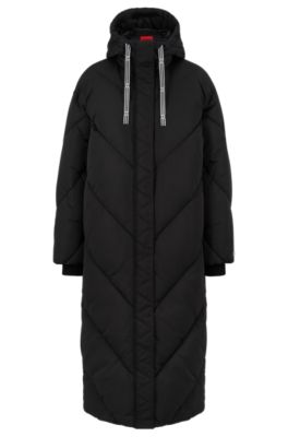 Hugo boss cheap womens padded coat