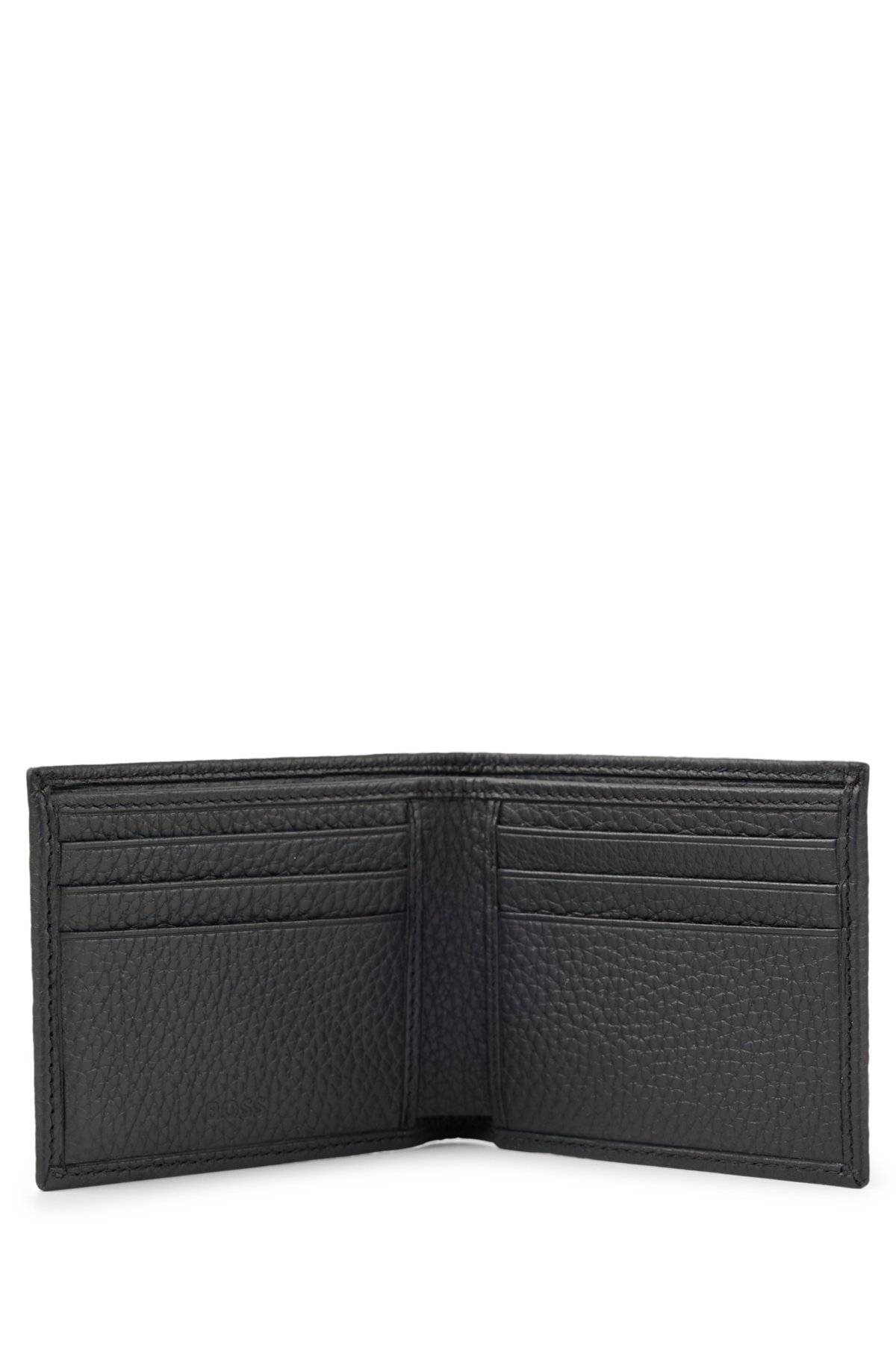 Gucci Monogram-embossed Leather Wallet in Blue for Men