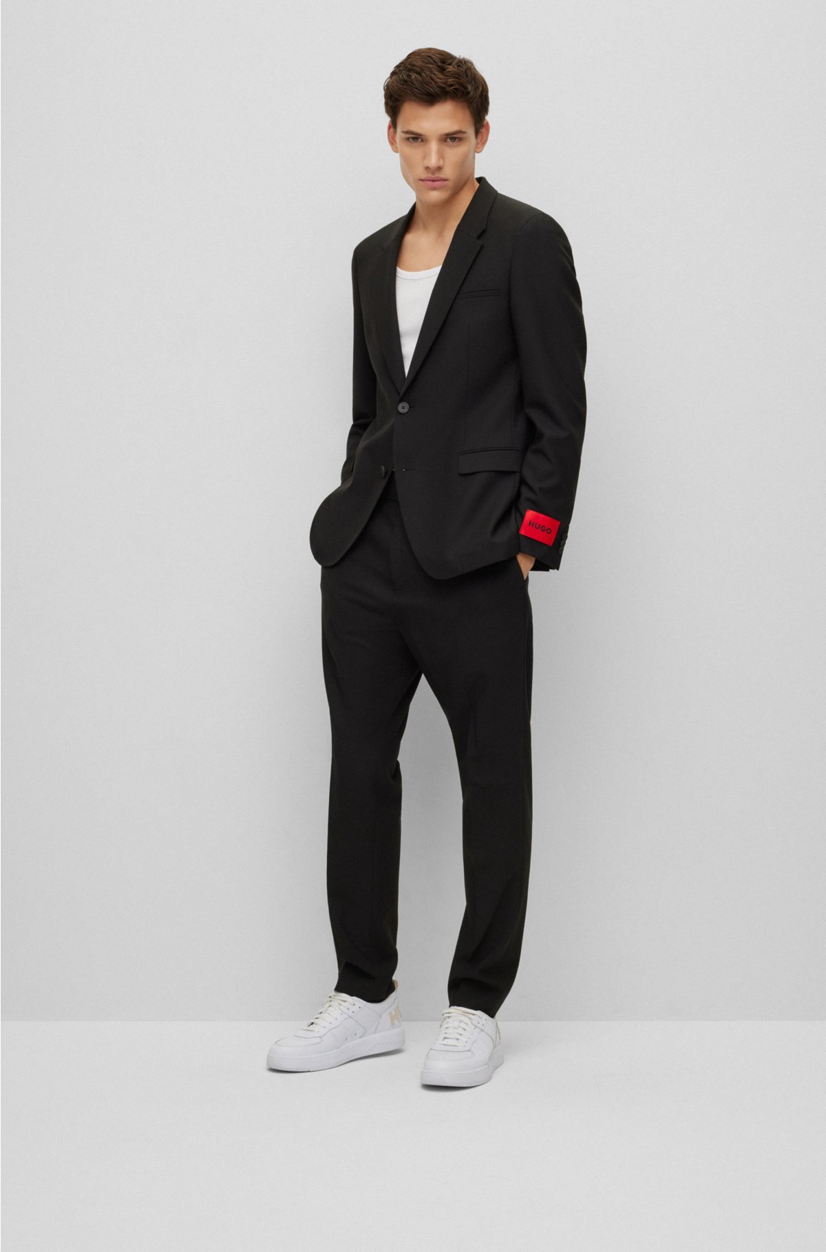 Black Hudson Stretch Suit