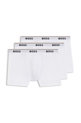 Paquete de tres calzoncillos b&oacute;xer, Blanco
