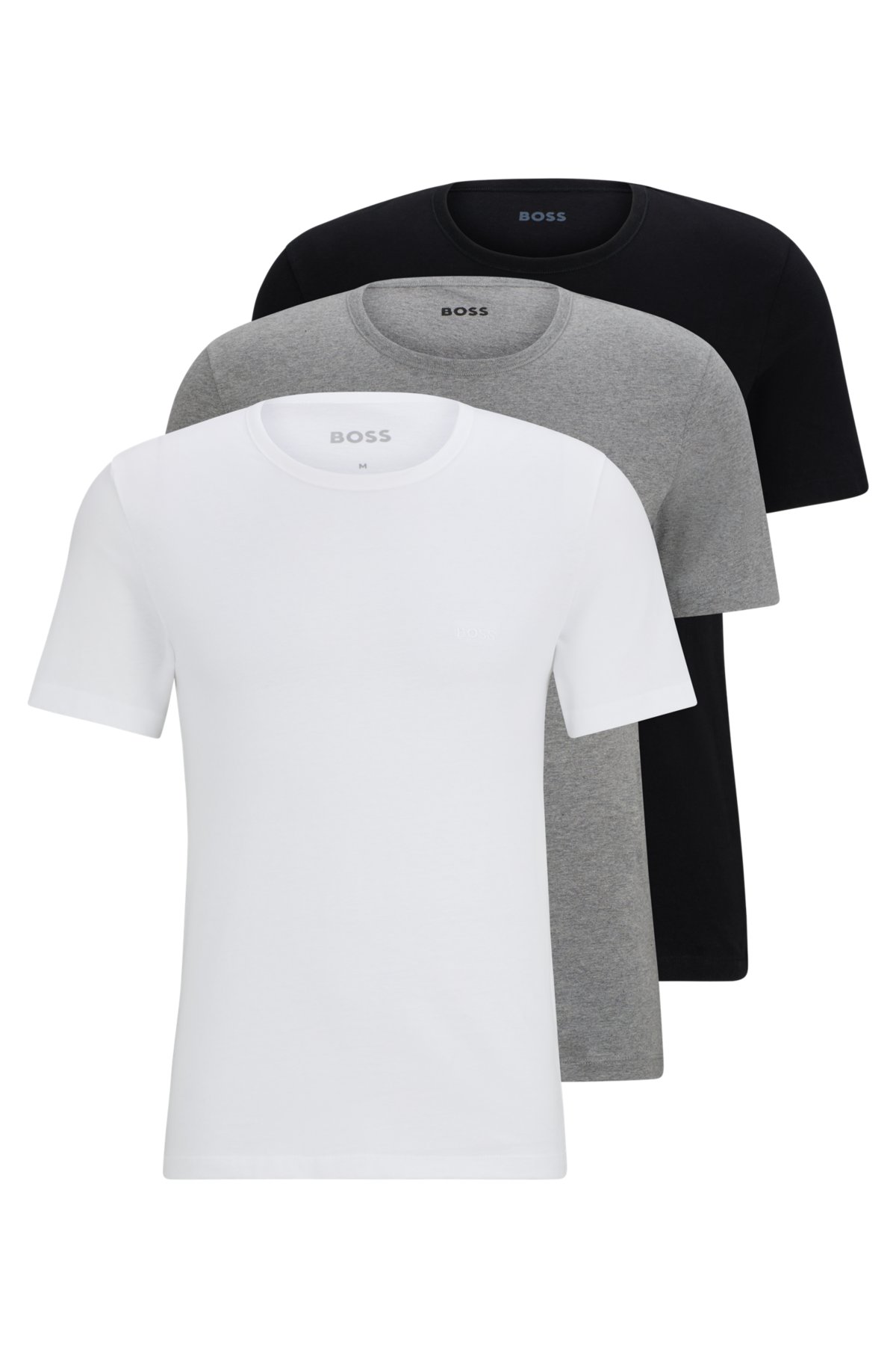 Calvin Klein Men's 3-Pack Classic Crew Neck T-Shirt, White, Small at   Men's Clothing store: Undershirts